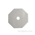 Oktagonaler Zirkonia -Keramikklinge mit Stoffschneidemaschine